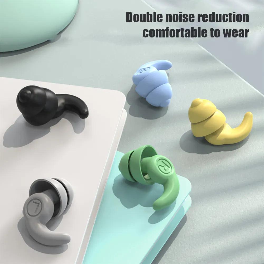 Silicone Noise-Reducing Waterproof Swimming Earplugs by HitMyNeed