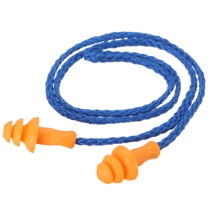 Silicone Noise Reduction Ear Plugs (10 Pairs) by HitMyNeed