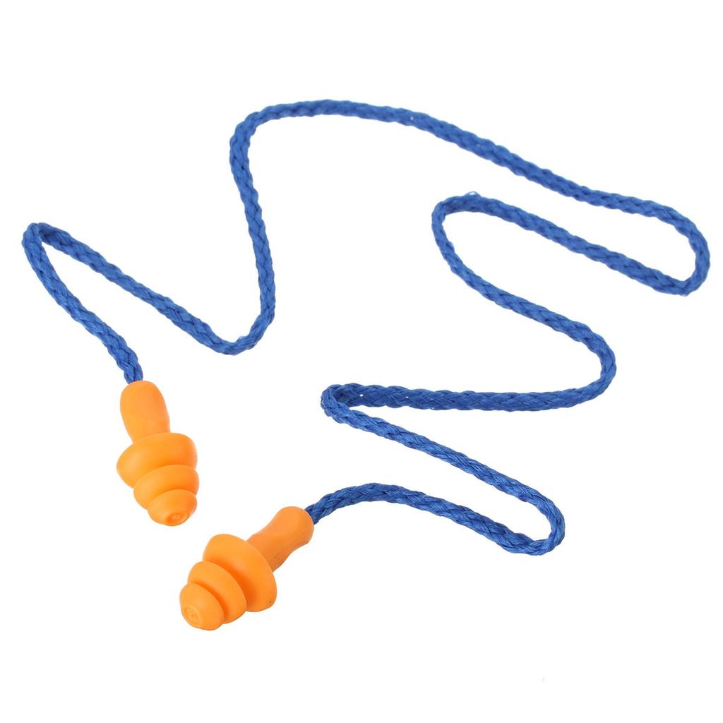 Silicone Noise Reduction Ear Plugs (10 Pairs) by HitMyNeed