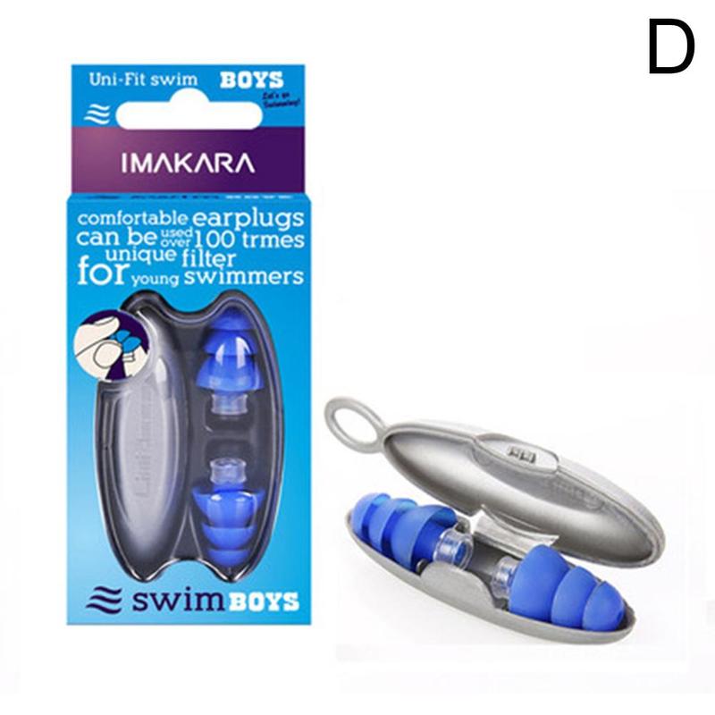 Silicone Noise Reduction Earplugs for Sleep & Travel swimming by HitMyNeed