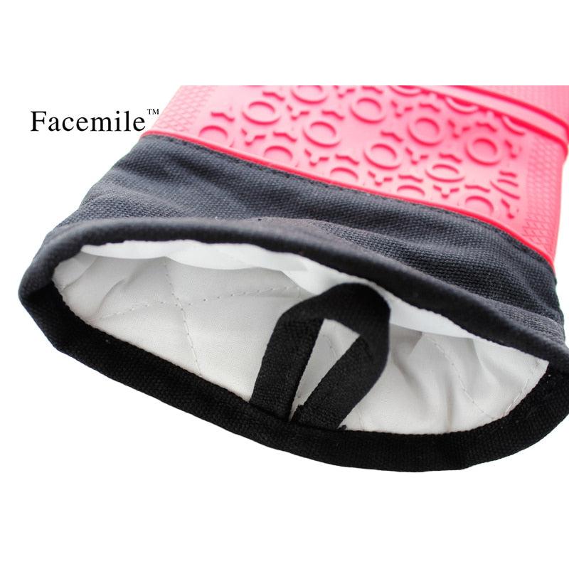 Silicone Oven Mitten Heat-Resistant Kitchen Glove by HitMyNeed