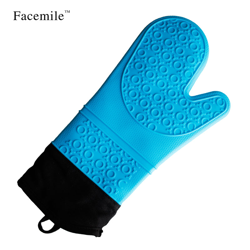 Silicone Oven Mitten Heat-Resistant Kitchen Glove by HitMyNeed
