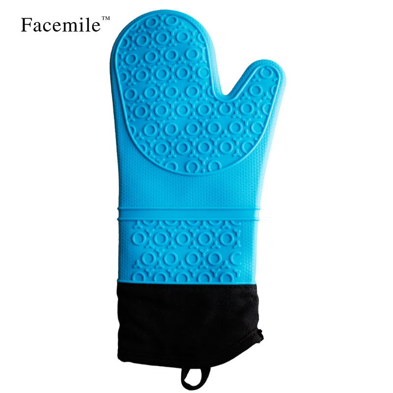 Silicone Oven Mitten Heat-Resistant Kitchen Glove by HitMyNeed
