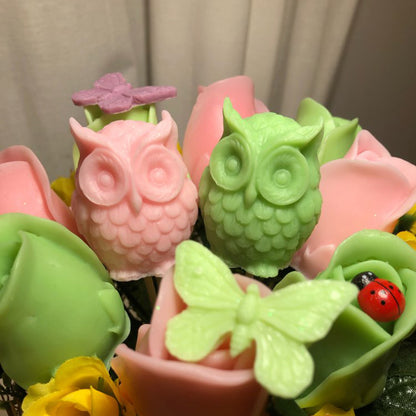 Silicone Owl Candle Mold for 3D Decorative Candles by HitMyNeed