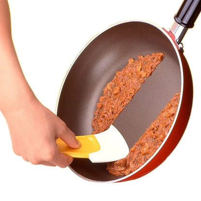 Silicone Pan Scraper Kitchen Spatula 16cm by HitMyNeed