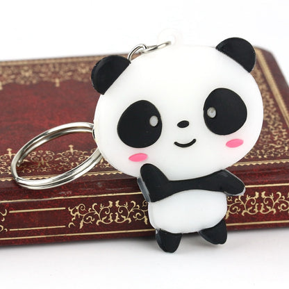 Silicone Panda Keyring Keychain by HitMyNeed