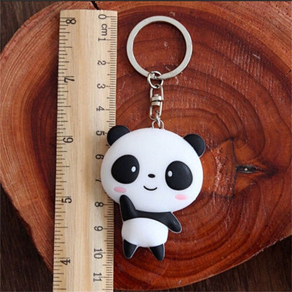 Silicone Panda Keyring Keychain by HitMyNeed