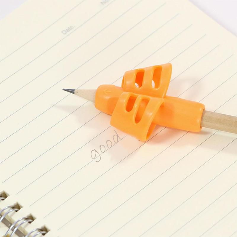 Silicone Pencil Grips Writing Aid for Kids (3 Pack) by HitMyNeed