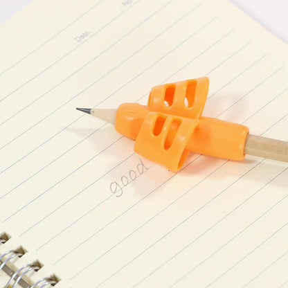 Silicone Pencil Grips Writing Aid for Kids (3 Pack) by HitMyNeed