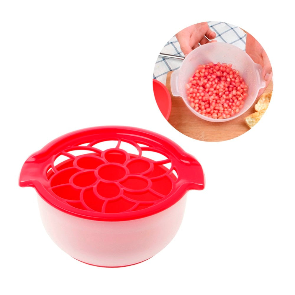 Silicone Pomegranate Deseeder and Serving Bowl by HitMyNeed