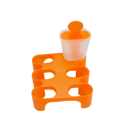 Silicone Popsicle Mold Set with Tray (6-Cavity) by HitMyNeed