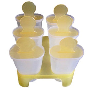 Silicone Popsicle Mold Set with Tray (6-Cavity) by HitMyNeed