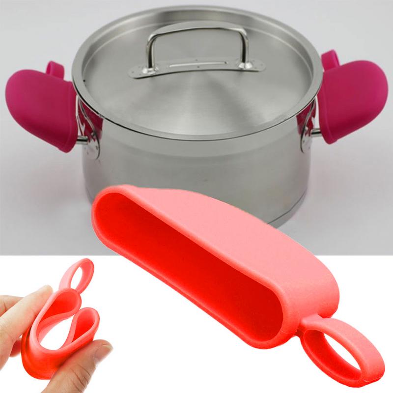 Silicone Pot Handle Holders Set of 2 by HitMyNeed