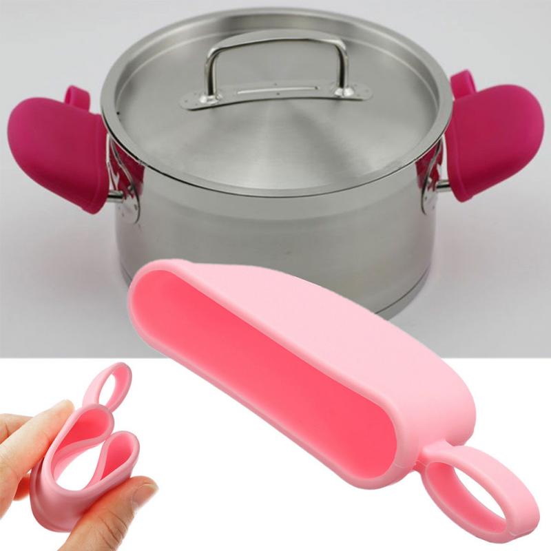 Silicone Pot Handle Holders Set of 2 by HitMyNeed
