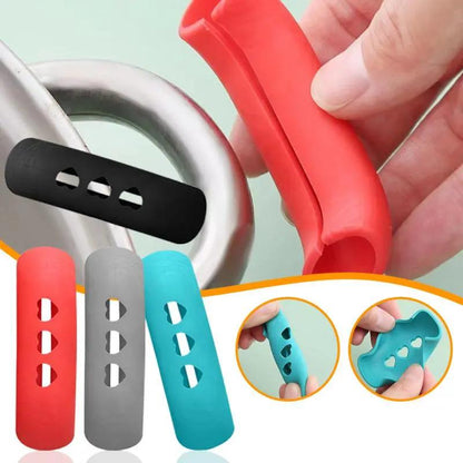 Silicone Pot Handle Sleeves Set (2 Pieces) by HitMyNeed