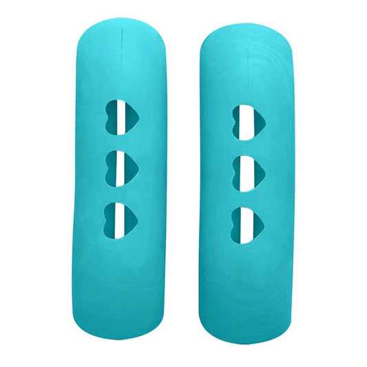 Silicone Pot Handle Sleeves Set (2 Pieces) blue by HitMyNeed