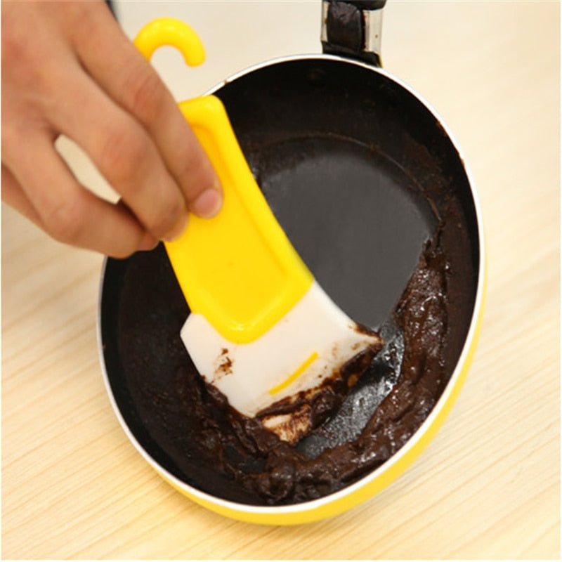 Silicone Pot Scraper with Hanging Hook by HitMyNeed