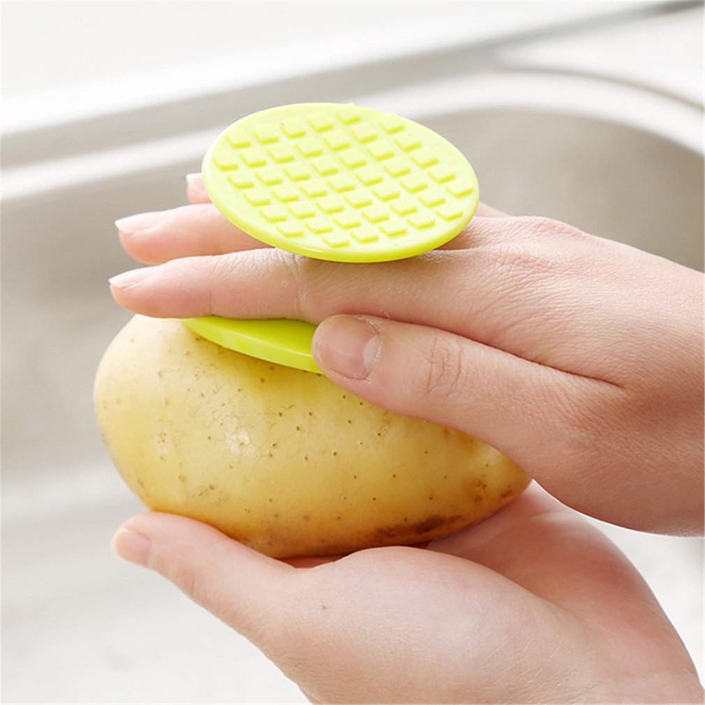 Silicone Potato Scrubber Vegetable Cleaning Tool by HitMyNeed