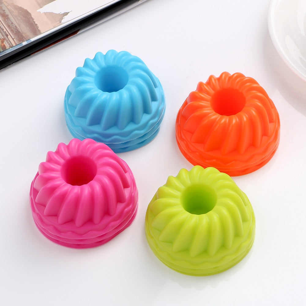 Silicone Pudding Mold Set, 12 pcs by HitMyNeed