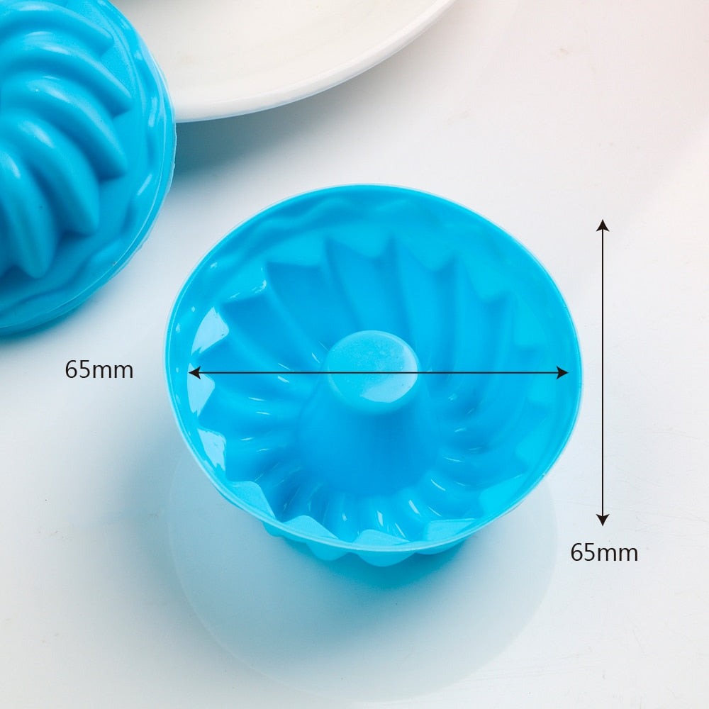 Silicone Pudding Mold Set, 12 pcs by HitMyNeed