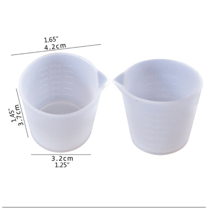 Silicone Resin Mixing Cup with Spout - 30ml by HitMyNeed