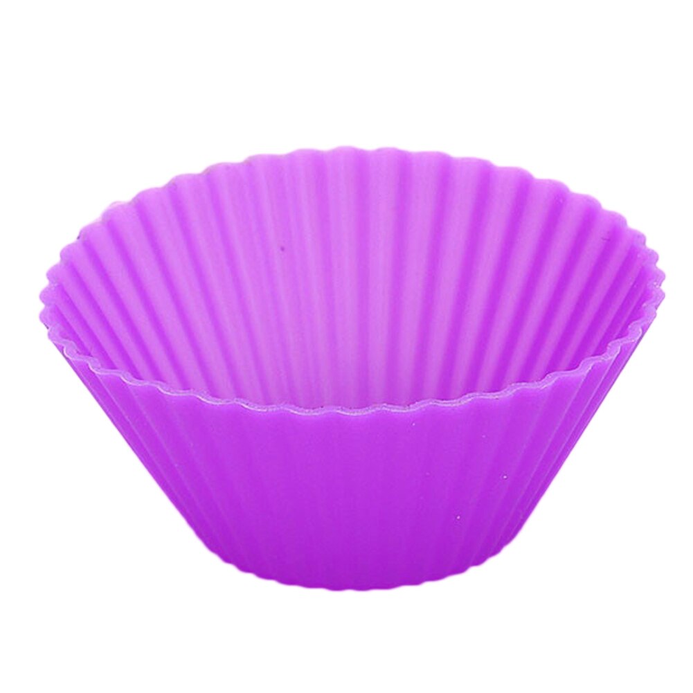 Silicone Reusable Cupcake Molds, 12-Pack by HitMyNeed