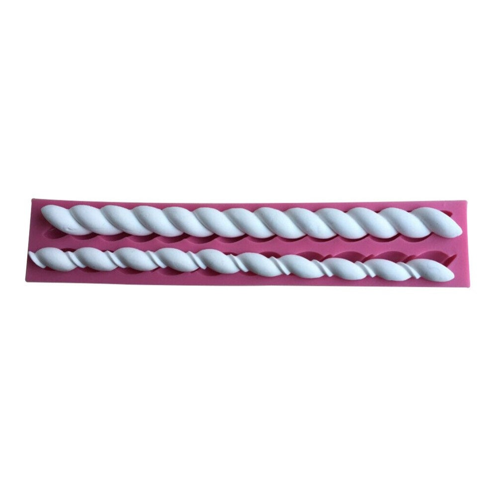 Silicone Rope Fondant Mold for Cake Decorating by HitMyNeed