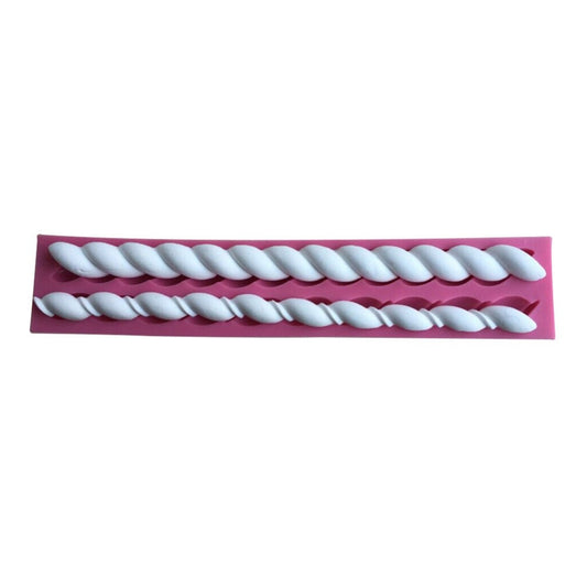Silicone Rope Fondant Mold for Cake Decorating by HitMyNeed