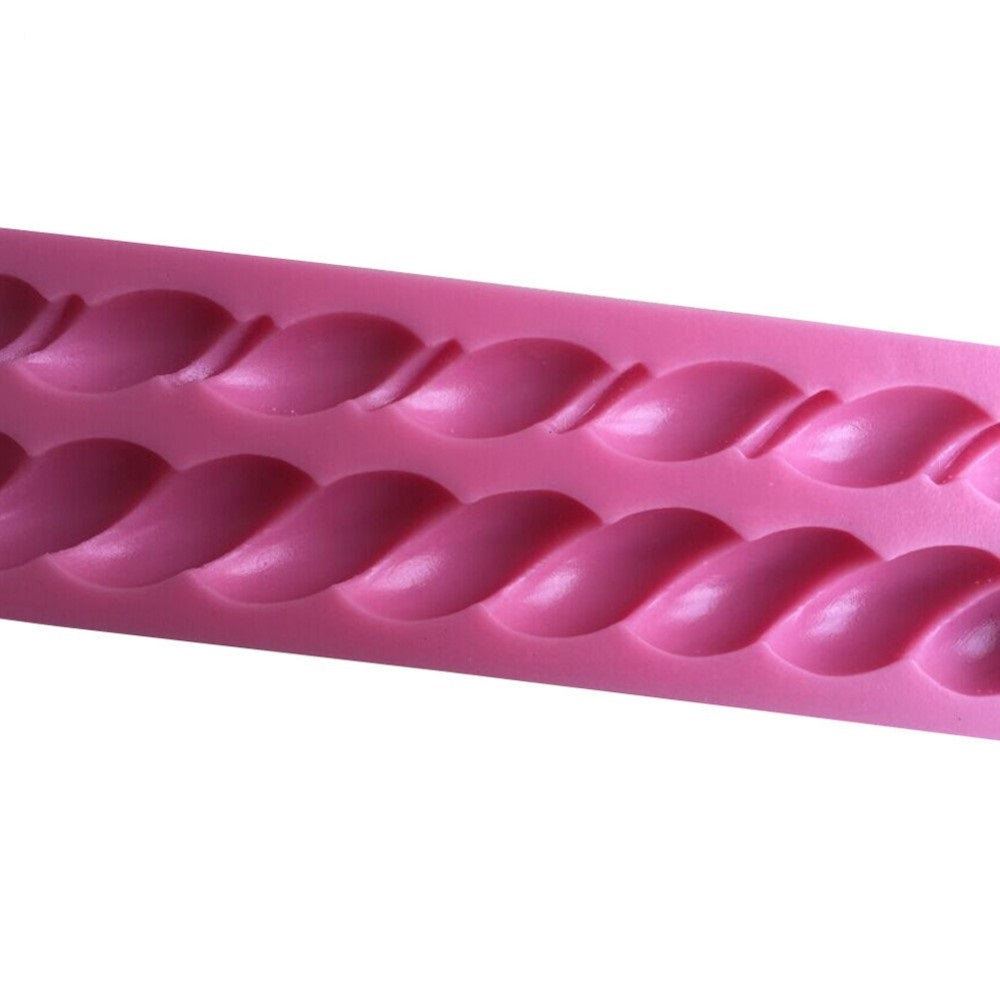 Silicone Rope Fondant Mold for Cake Decorating by HitMyNeed