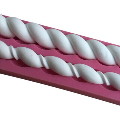 Silicone Rope Fondant Mold for Cake Decorating by HitMyNeed