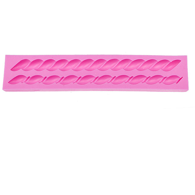 Silicone Rope Fondant Mold for Cake Decorating by HitMyNeed