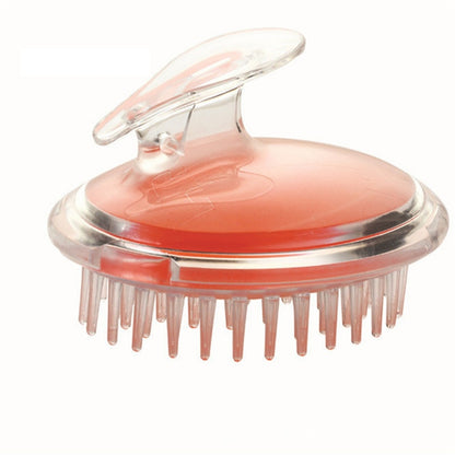 Silicone Scalp Massage Brush for Hair & Dandruff Care by HitMyNeed