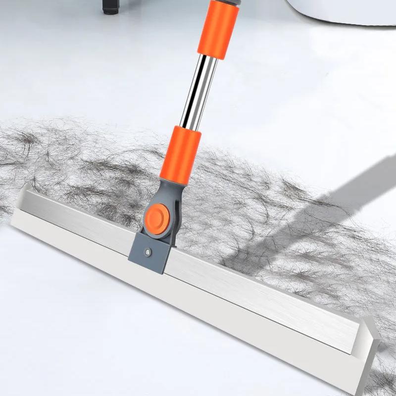 Silicone Scraper Broom & Glass Wiper with Extendable Handle 35cm by HitMyNeed