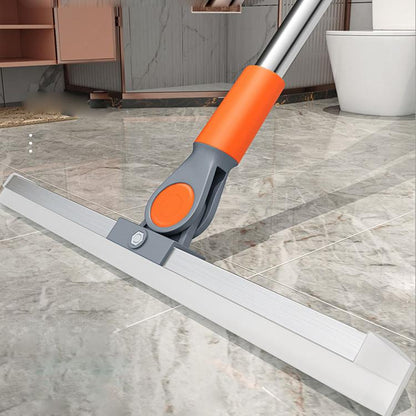 Silicone Scraper Broom & Glass Wiper with Long Handle L - 50cm by HitMyNeed