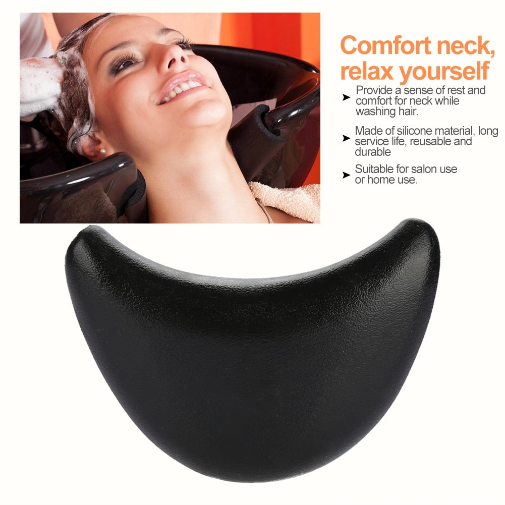 Silicone Shampoo Bowl Neck Rest Cushion by HitMyNeed