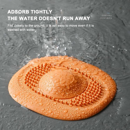 Silicone Sink Plug & Drain Hair Catcher Set by HitMyNeed