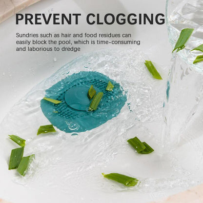 Silicone Sink Plug & Drain Hair Catcher Set by HitMyNeed