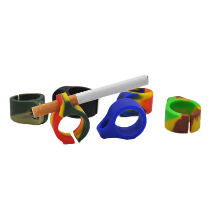Silicone Smoking Ring Cigarette Holder by HitMyNeed