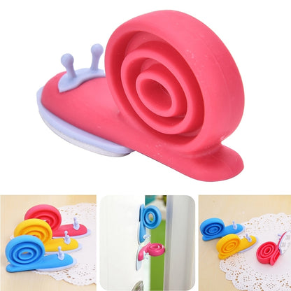 Silicone Snail Door Wedge Stopper with Adhesive by HitMyNeed