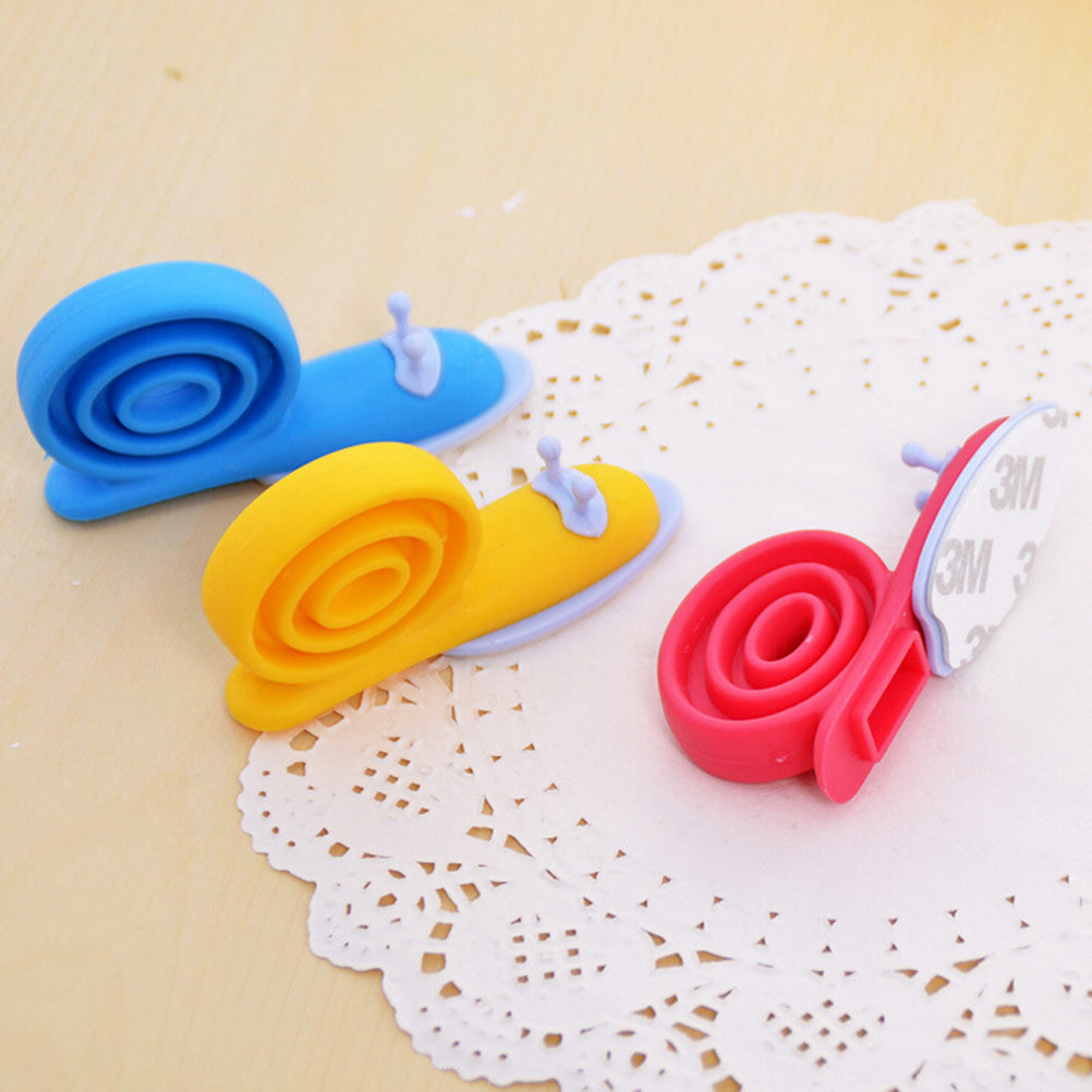 Silicone Snail Door Wedge Stopper with Adhesive by HitMyNeed
