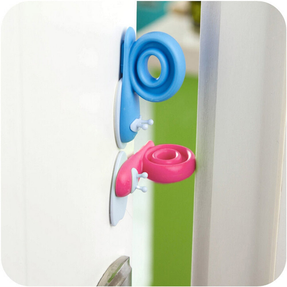 Silicone Snail Door Wedge Stopper with Adhesive by HitMyNeed