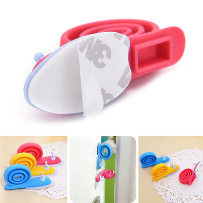 Silicone Snail Door Wedge Stopper with Adhesive by HitMyNeed