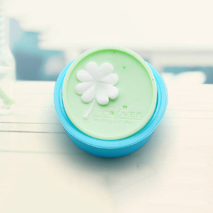 Silicone Soap and Candle Mold Round Clover Shape by HitMyNeed