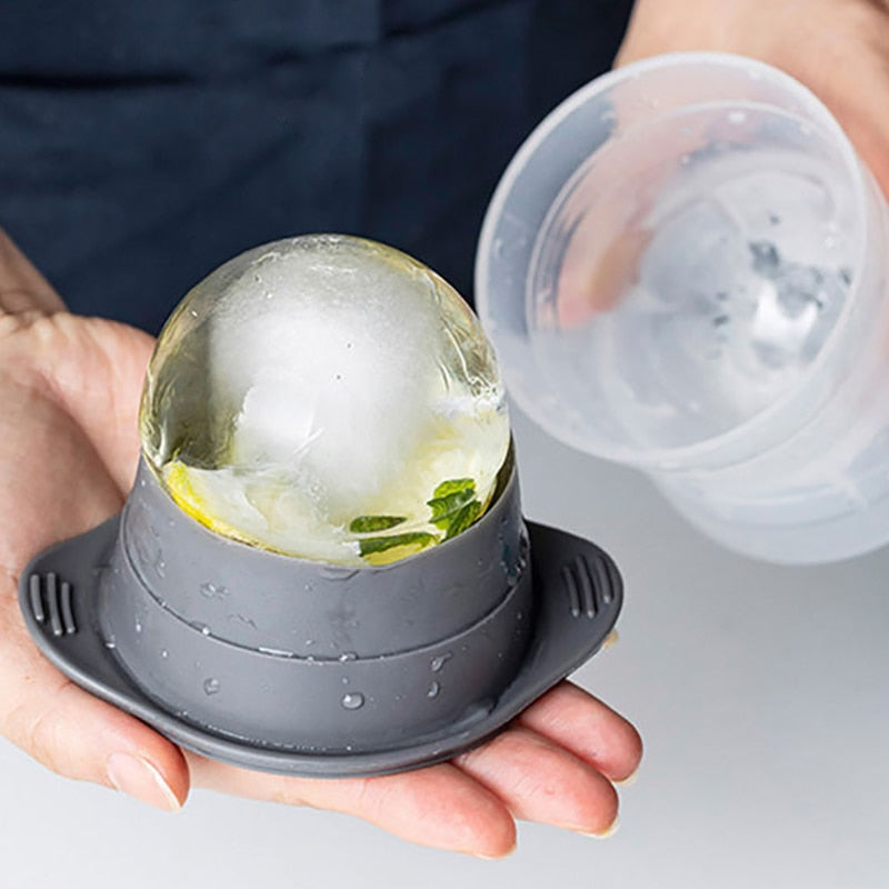 Silicone Sphere Whiskey Ice Ball Maker Mold by HitMyNeed