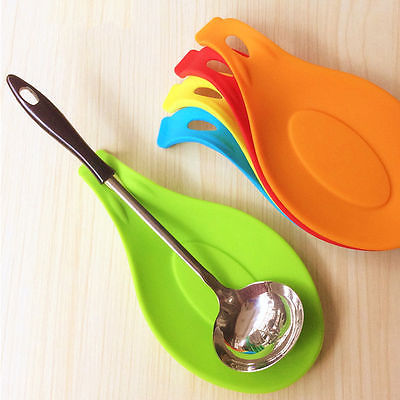 Silicone Spoon Holder Cooking Tool Rest by HitMyNeed