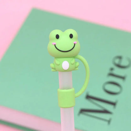 Silicone Straw Cap Cover for 6-8mm Straws style-3 by HitMyNeed