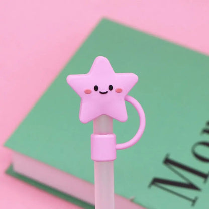 Silicone Straw Cap Cover for 6-8mm Straws style-5 by HitMyNeed