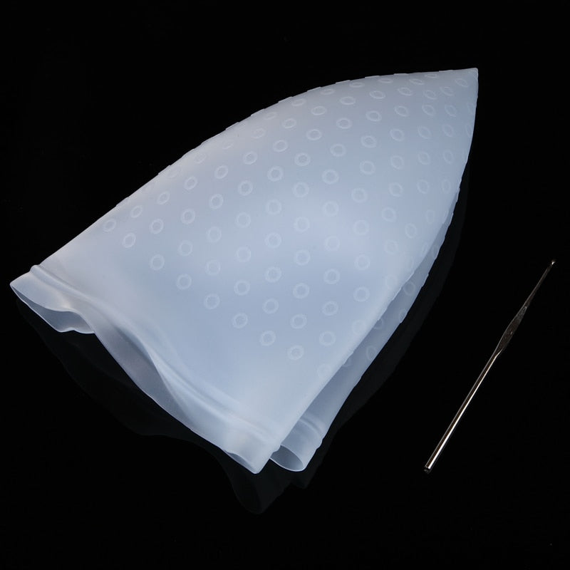 Silicone Streaking Cap with Hook for Hair Highlights by HitMyNeed