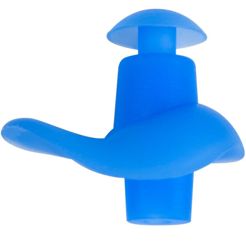 Silicone Swimming Earplugs with Case (1 Pair) by HitMyNeed