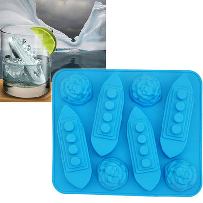 Silicone Titanic Ship & Iceberg Ice Mold Tray by HitMyNeed